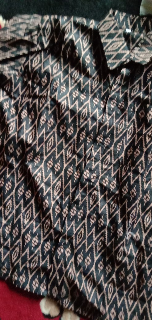 Couple Keluarga - Sania Ruffle Batik Couple Ori Ndoro Jowi Dnt Garansi Termurah Shopee -