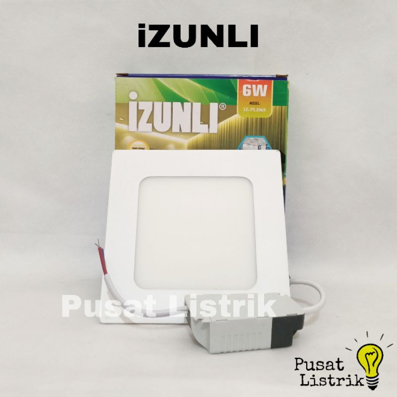 Downlight LED Panel 6Watt Kotak Downlight Panel LED 6Watt Cahaya Putih