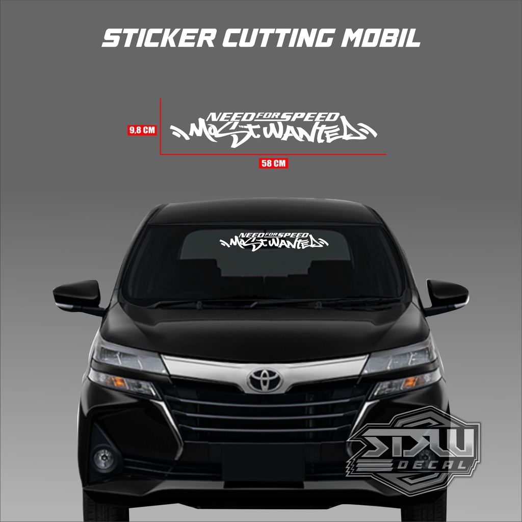 Sticker Cutting Kaca Depan Mobil Stiker Mobil Variasi