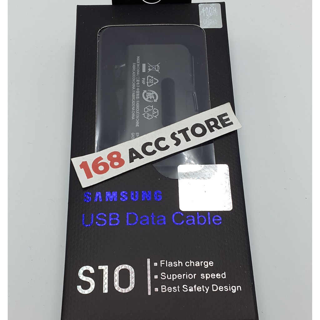 KABEL DATA SAMSUNG S10 / S10 PLUS / S10 LITE / KABEL SAMSUNG TYPE C ORI