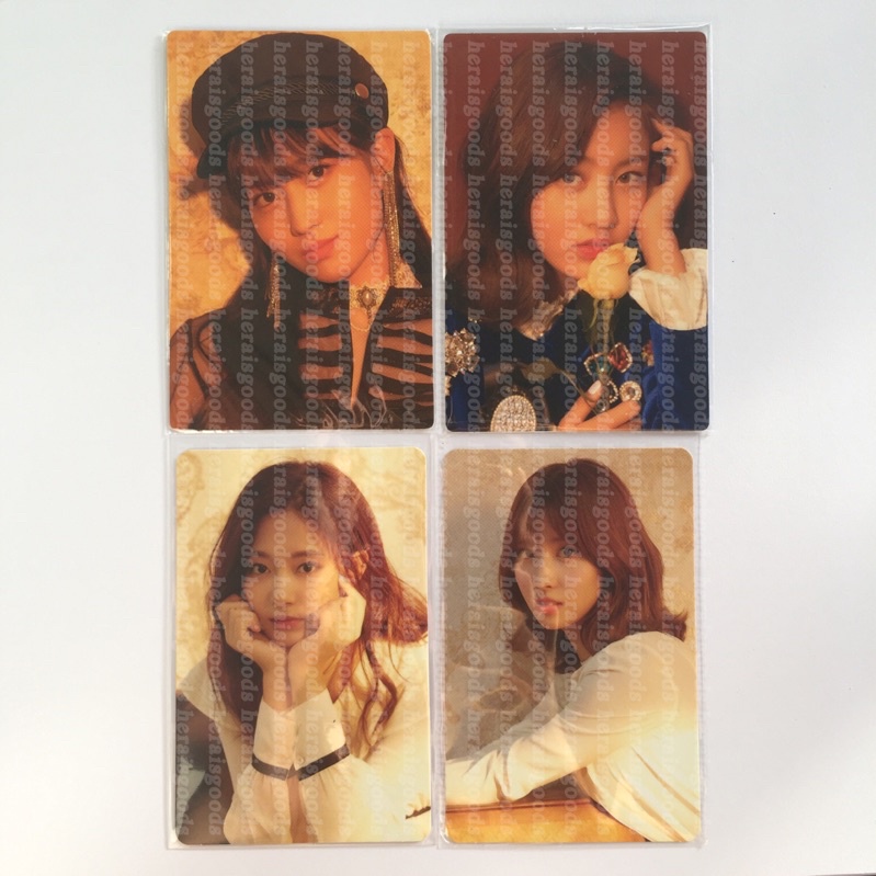 twice season greetings photocard pc 2018 2019 sg18 sg19 the rose first love momo