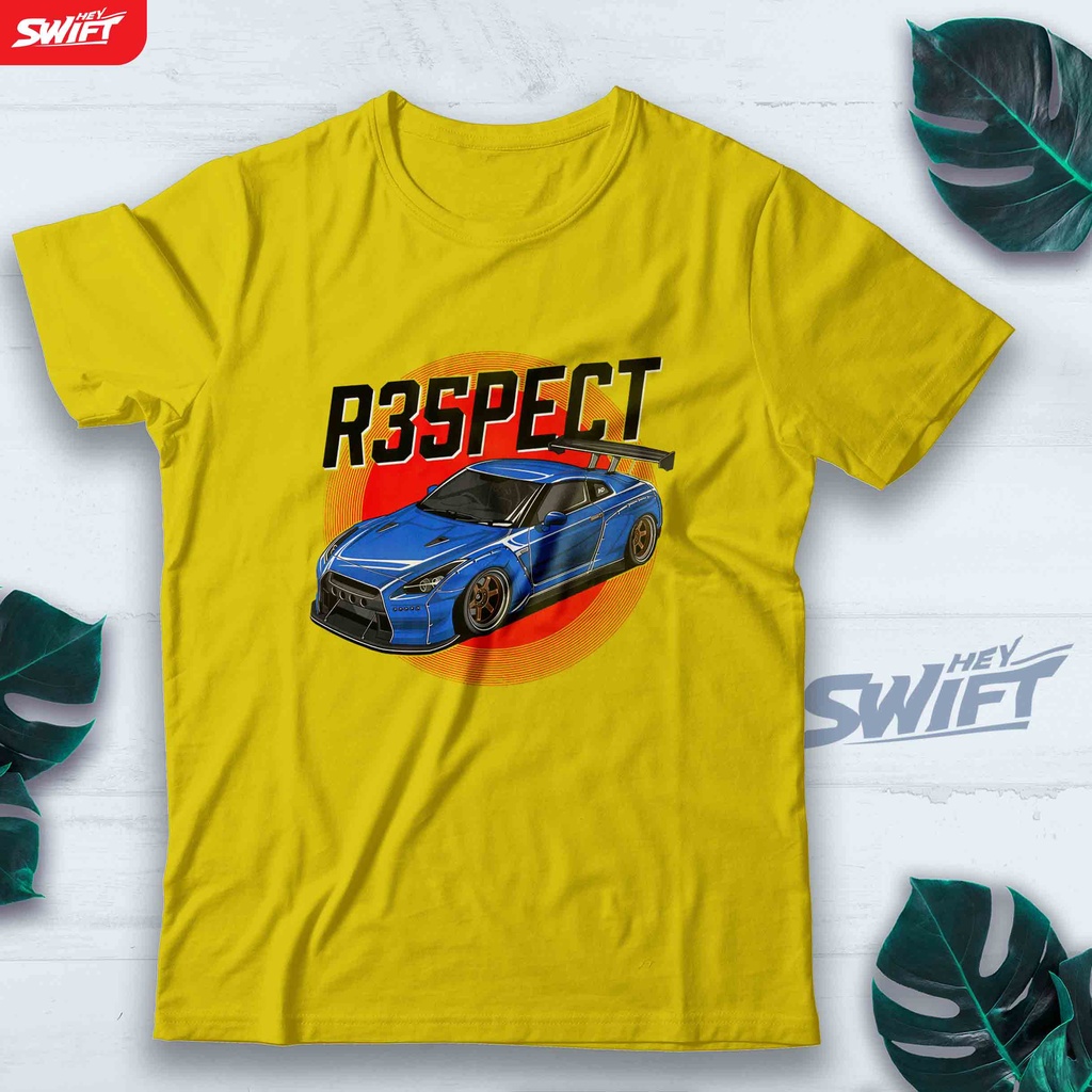 KAOS Nissan R35 GTR T-SHIRT JDM BAJU DISTRO