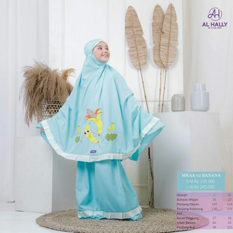 Mukena Anak Alhally MKAA 02