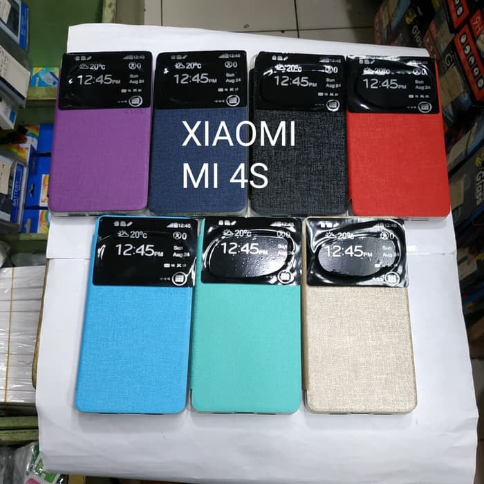 XIAOMI MI 4S sarung flip cover ume/ sarung model buku