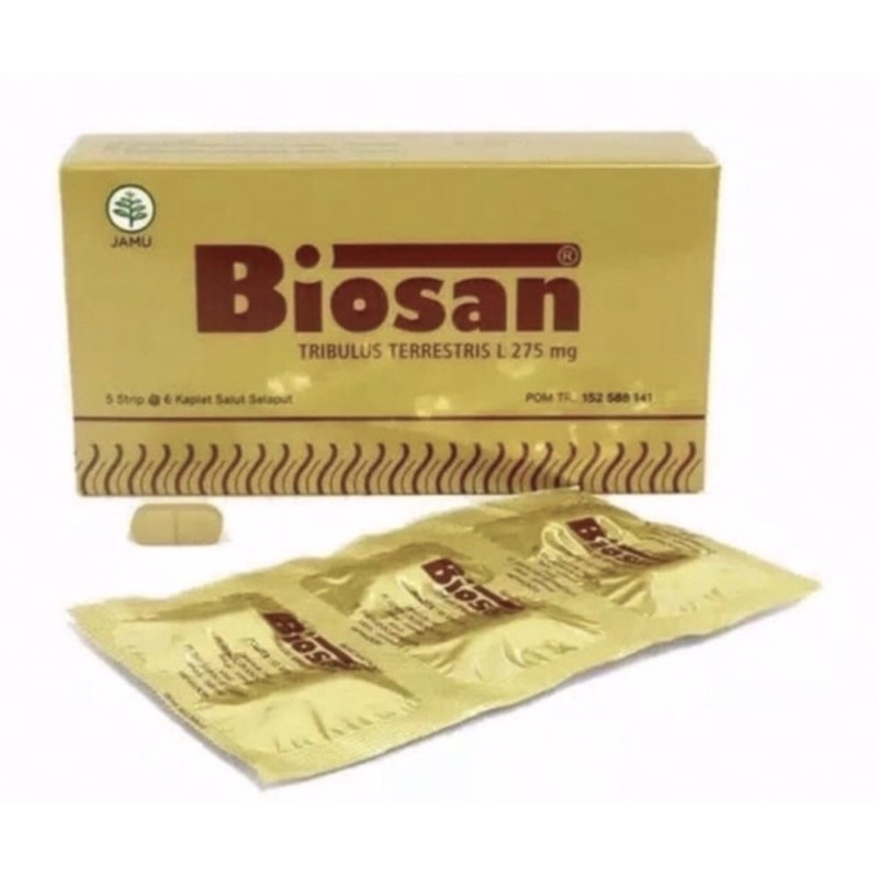 Biosan per tablet ( meningkatkan kesuburan pada pria )