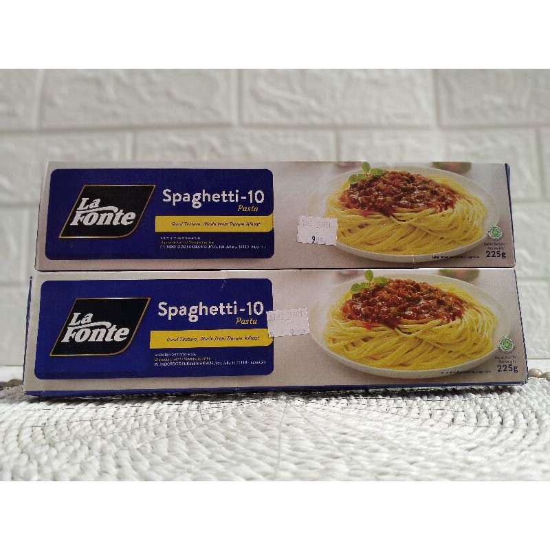 

La Fonte Spaghetti-10 pasta 225g