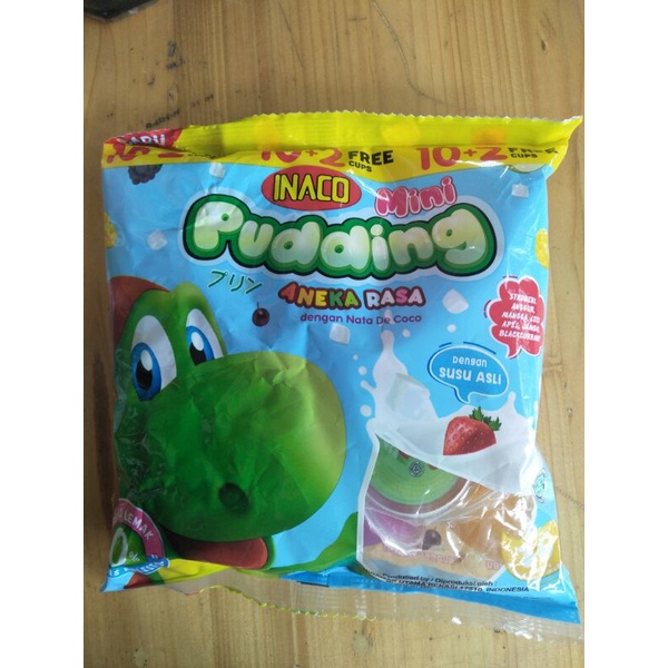 

Inaco pudding aneka rasa dengan nata de coco isi 12 pcs