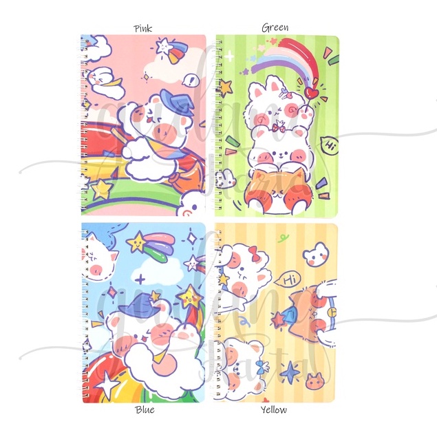 

GCC Notebook A5 Spiral Painting Rainbow Buku Gambar Pelangi GCC 308832