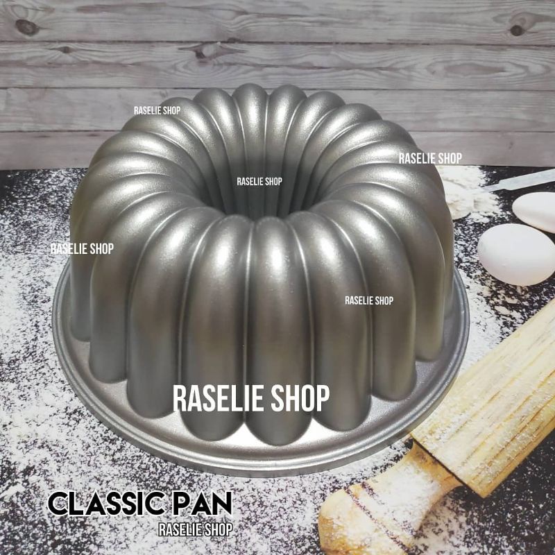 Loyang Classic Pan Aluminium Tebal Cetakan Kue Bolu Marmer Cake Anti Lengket