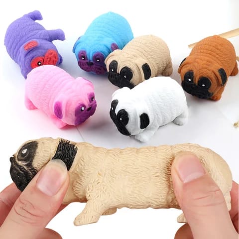 Mainan Squishy &quot;ANJING LUCU &quot; Elastis Anak Isi Pasir / Mainan Anak/MAY 22-35