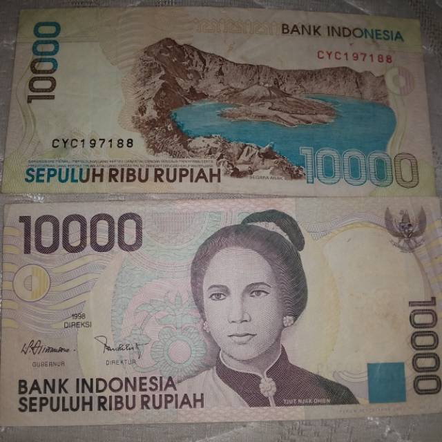 Uang lama 10 ribu