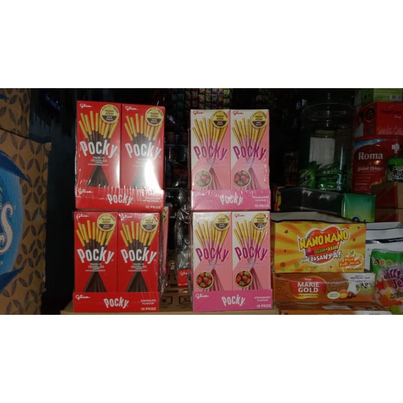 

Glico Pocky Mini Pack isi 10 kotak