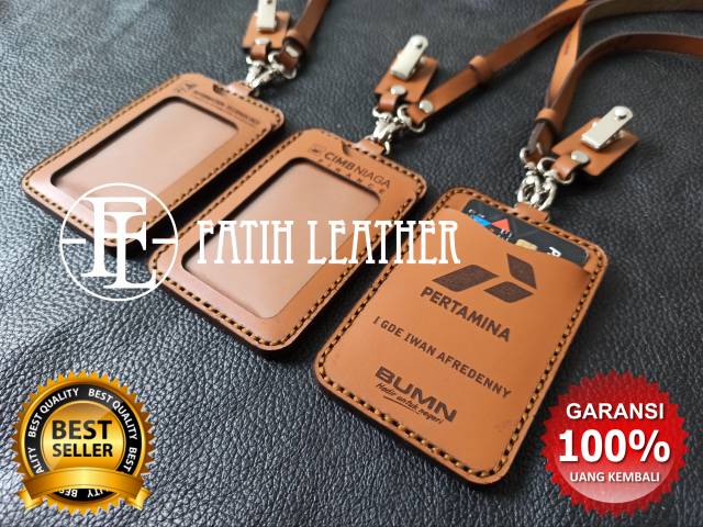 

⭐⭐⭐⭐⭐ NAME TAG ID CARD HOLDER KULIT CUSTOM NAMA DAN LOGO PERUSAHAAN, ID CARD HOLDER KULIT ASLI
