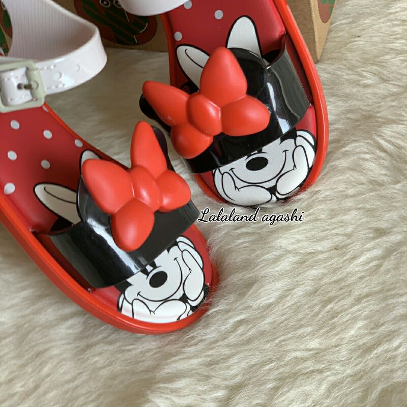 Sandal minimel minnie mouse White/sandal anak melis4sa/sandal melissa disney/sandal jelly anak