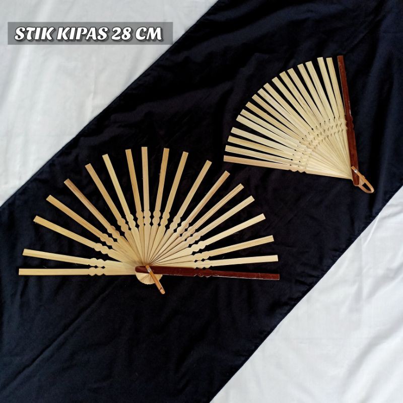 Stik Kipas 28 Cm / Kipas Bali / Bahan Kipas / Kipas Bali Murah / Rangka Kipas / Tangkai Kipas / Kotak Kipas