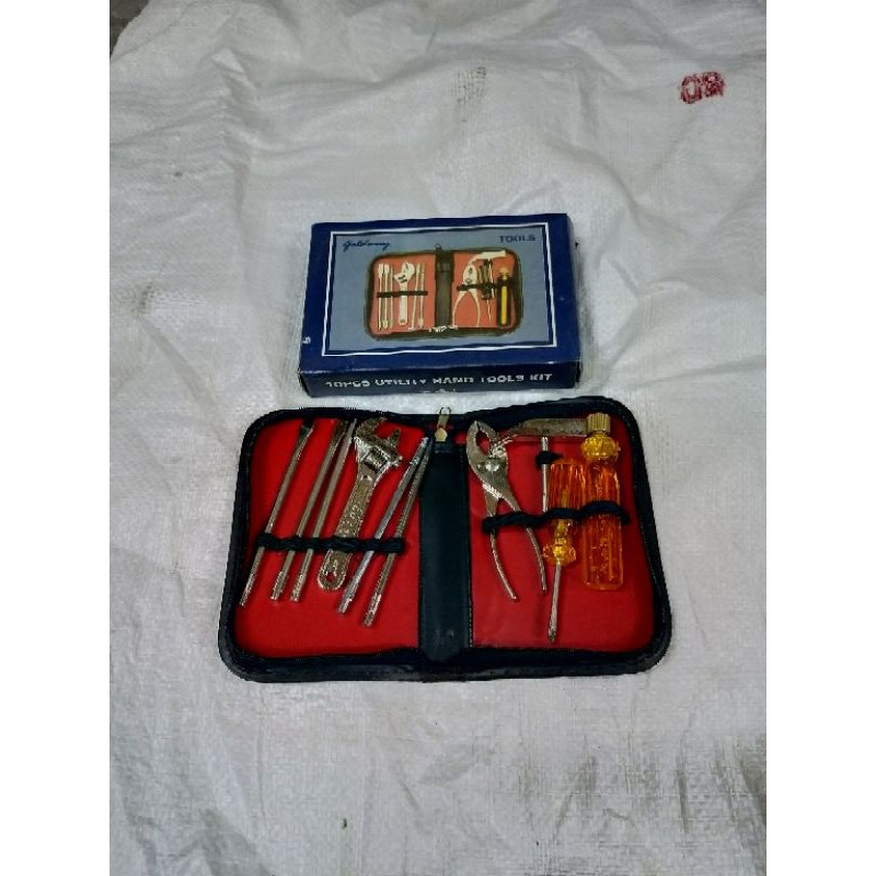 hand tools kit 10 pcs - tools kit mini - perkakas tools kit 10pcs
