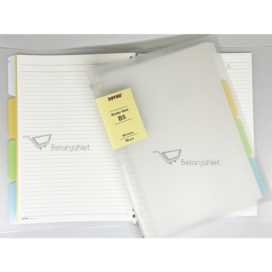 Binder Note Map Binder File Joyko Transparan B5-TP-P144 ukuran B5