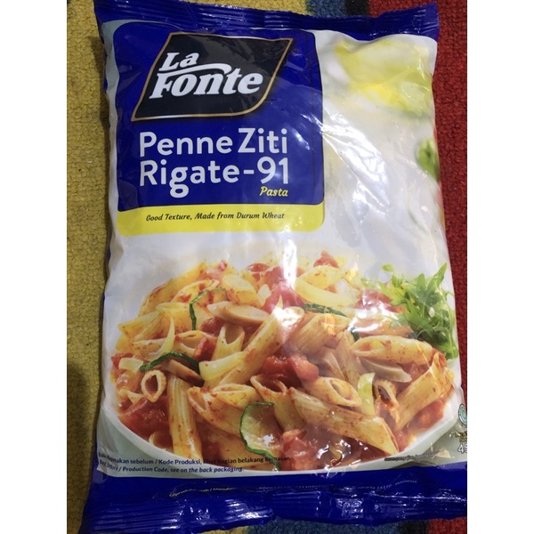 

LA FONTE Penne Ziti Rigate-91 450 Gr Pasta