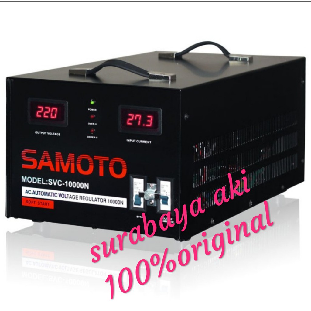 Stabilizer SAMOTO 10KVA (Vertikal) Digital Display stavolt stabilizer