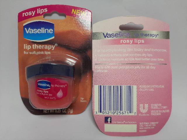 Vaseline Lip Therapy Rosy Lips 7gr / Vaselin Pelembab Bibir