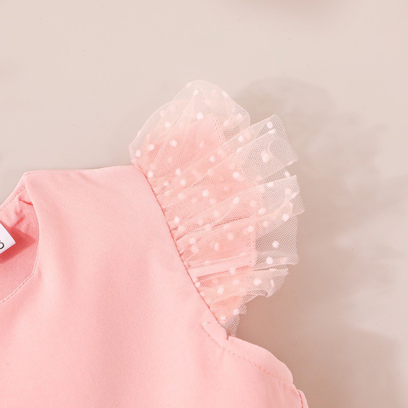 (free bandana) 0-12bln JUMPER LACE DRESS BAYI | JUMPSUIT ROMPER BAJU PAKAIAN ANAK catalog XMY AV
