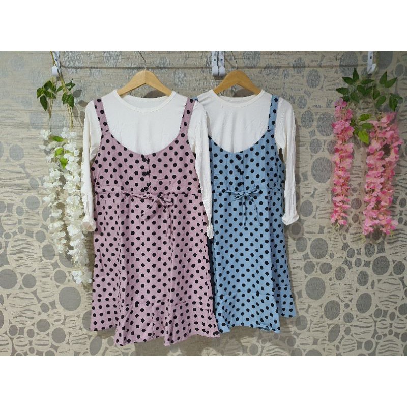 Stelan polkadot rompi/dress