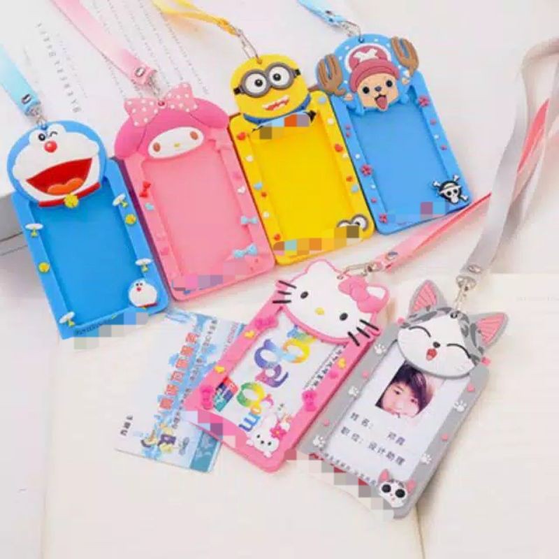 

TOKO1234. Name Tag Karakter Name Tag Motif ID Card Holder Name Tag Lucu