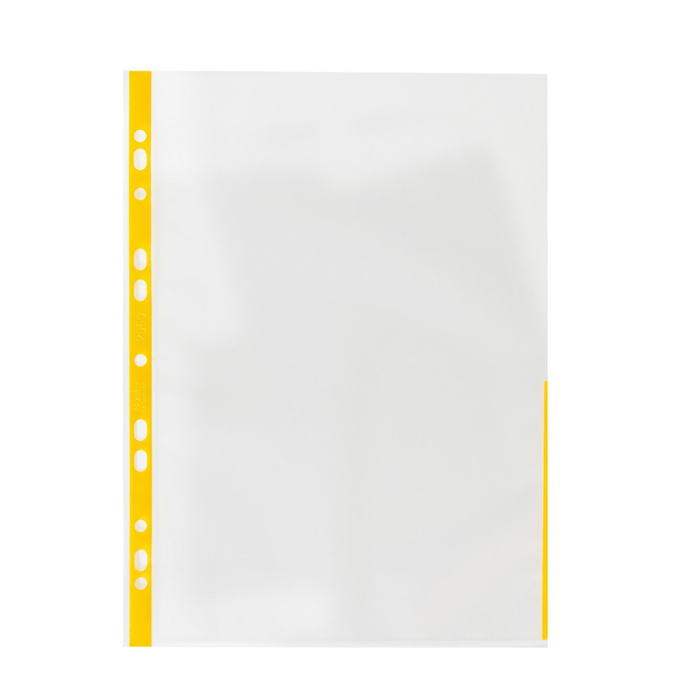 

Bantex Signal Pocket Antiglare 25 Sheets A4 Yellow 2050 06 PKM Bandung