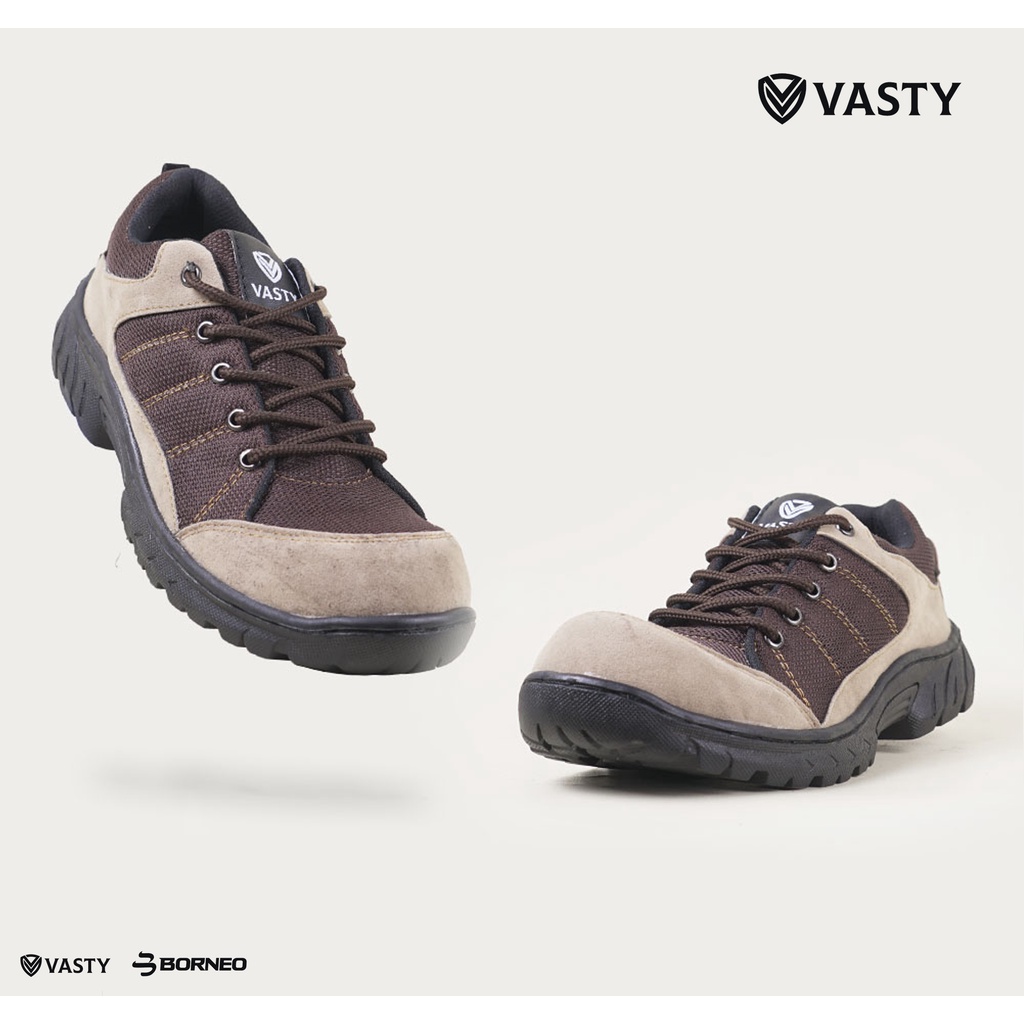 Sepatu Safety pria Ujung Besi ST. 27