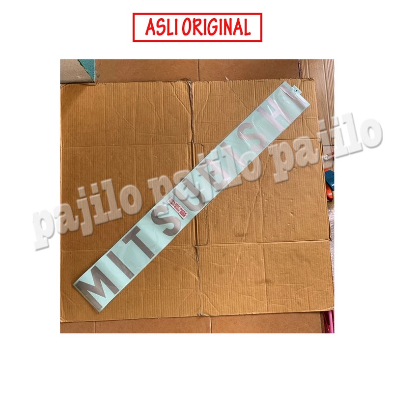 ORI Stiker Sticker Emblem Logo MITSUBISHI L300 L 300 Bak Tulisan Pintu Kanan Kiri Samping Bodi filte
