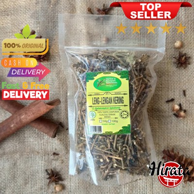 

100GRAM LENGLENGAN KERING ASLI OBAT HERBAL JAMU BUMBU DAPUR MASAK ALAMI REMPAH JSR 100GRAM