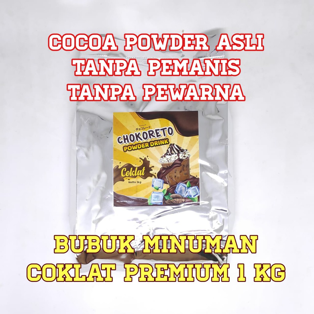 

[Premium] Bubuk Minuman Coklat 1 Kg Chokoreto