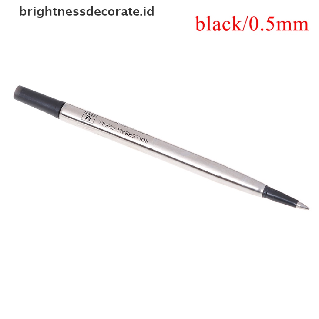 Parker Quink Refill Pulpen Rollerball Warna Hitam / Biru Medium