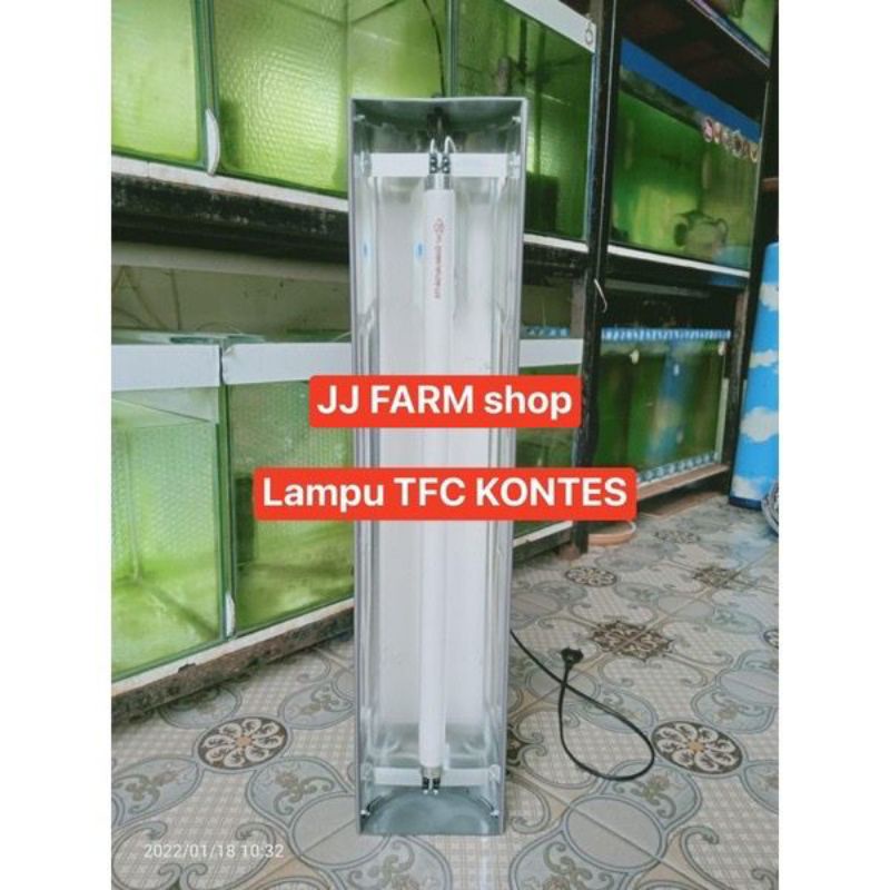 Lampu Aquarium View Tanning TFC Pink Louhan Arwana 60cm 20Watt