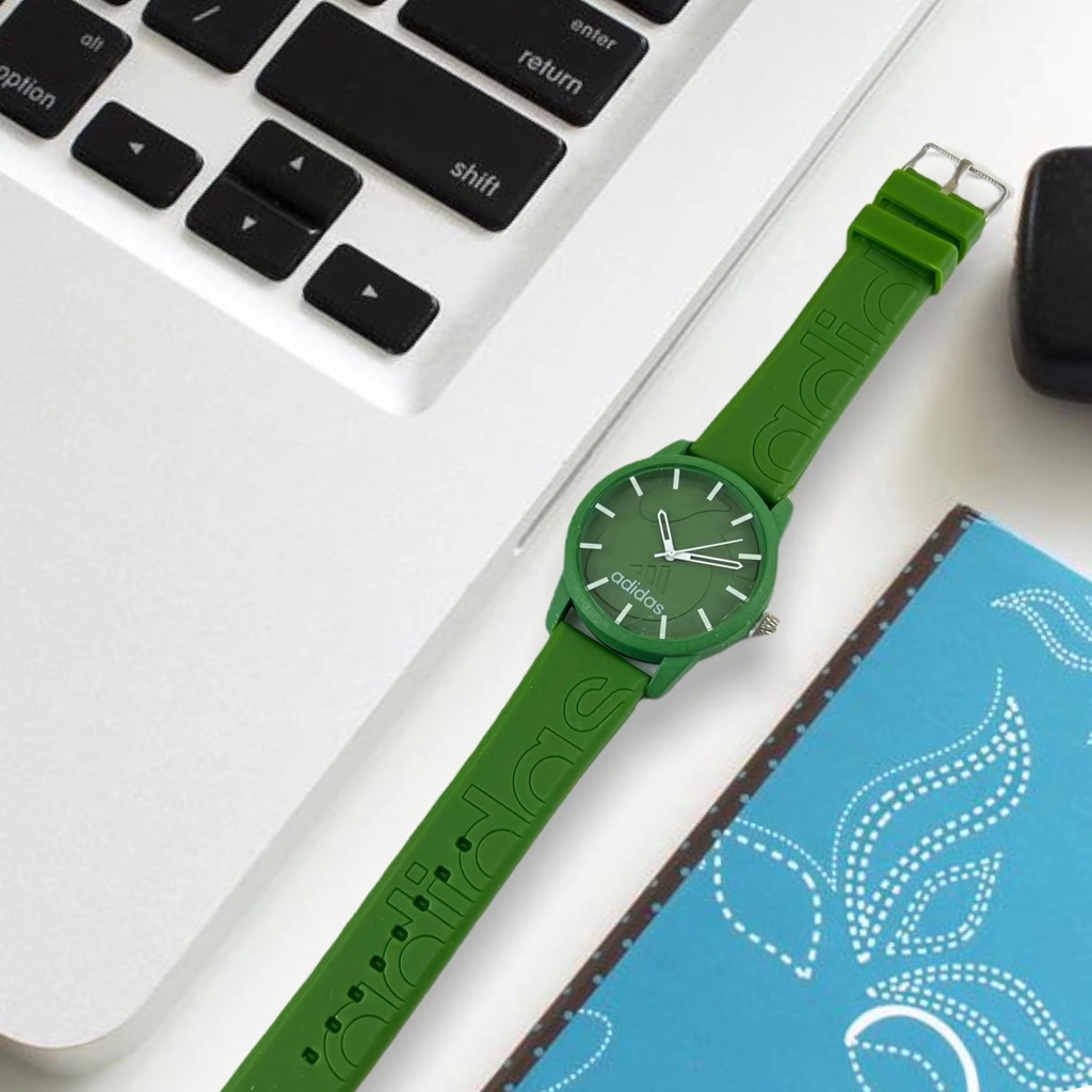 COD✅Jam Tangan Wanita Rubber Fashion Remaja Import Murah Watch Grosir W236
