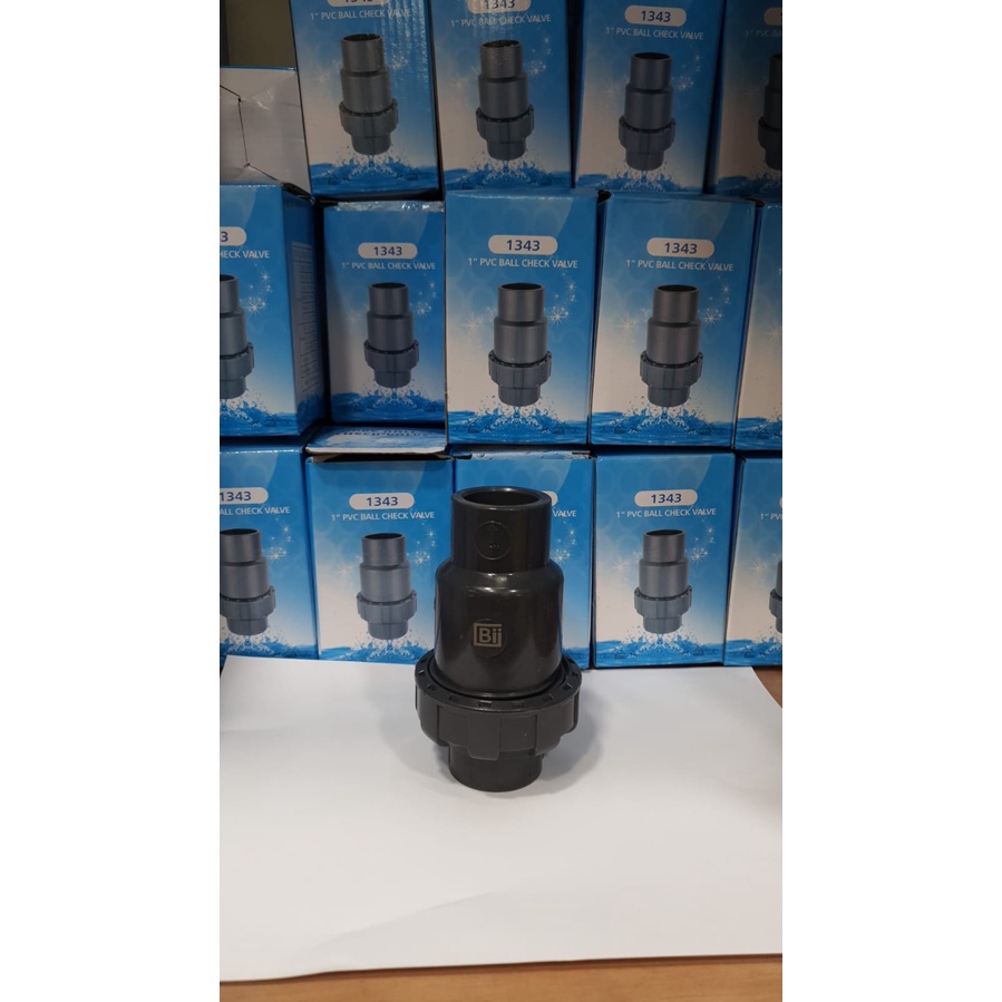 Single ball check pvc 3/4 inch / ball check valve single watermur