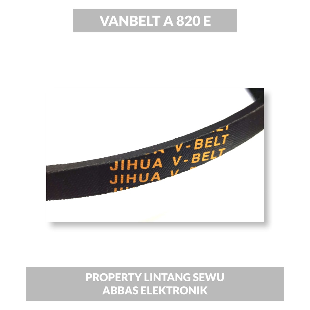 Vanbelt van belt mesin cuci V-Belt A 820 E