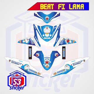 Sticker Decal Motor Honda Beat Fi Lama Animasi Kartun Shopee Indonesia