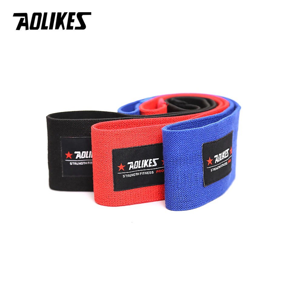 AOLIKES 3603 Hip Resistance Band - Booty Band - Tali Stretching Yoga / Karet Elastis Olahraga GYM