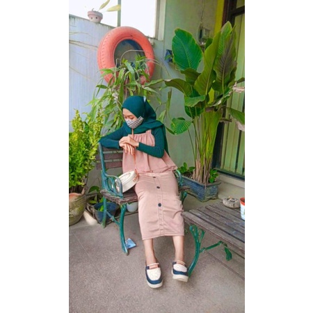 TANKTOP  DOUBLE LAYER  / CROP TOP KOREA , TANKTOP HALAL , TANKTOP HIJAB