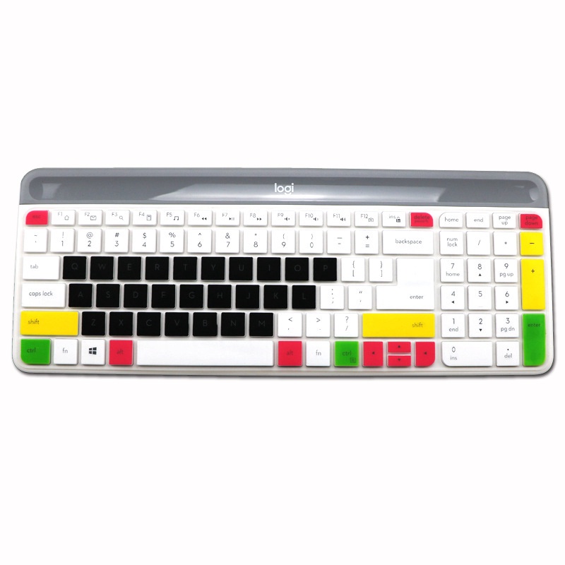 For Logitech MK470 Soft Ultra-thin Silicone Laptop Keyboard Cover Protector