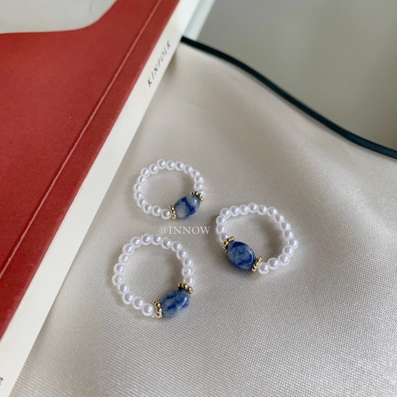 CINCIN Lunaria/ Lunaria Ring/ Cincin Mutiara/ Pearl Ring/ Cincin Korea/ fashion/ Vintage/ Aesthetic/