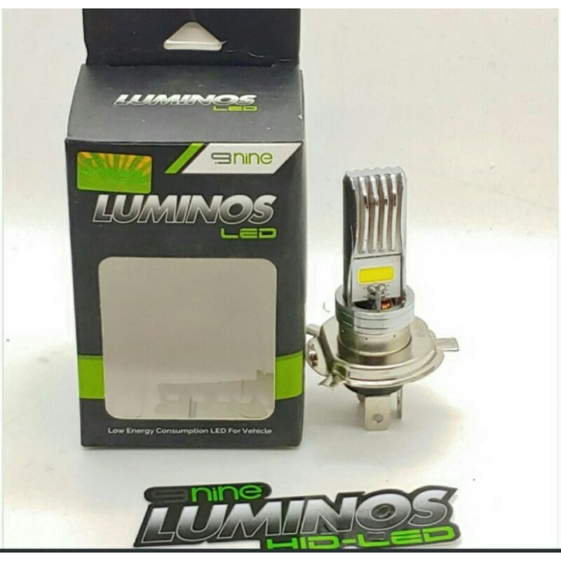 Lampu LED H4 Motor Luminos Vixion CB150 Ninja Scoopy Verza Megapro R15