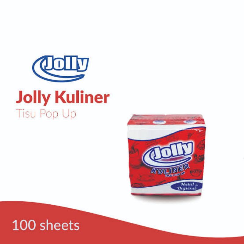 TISSUE JOLLY POP UP/TISU JOLLY POP UP/JOLLY POP UP/JOLLY KULINER