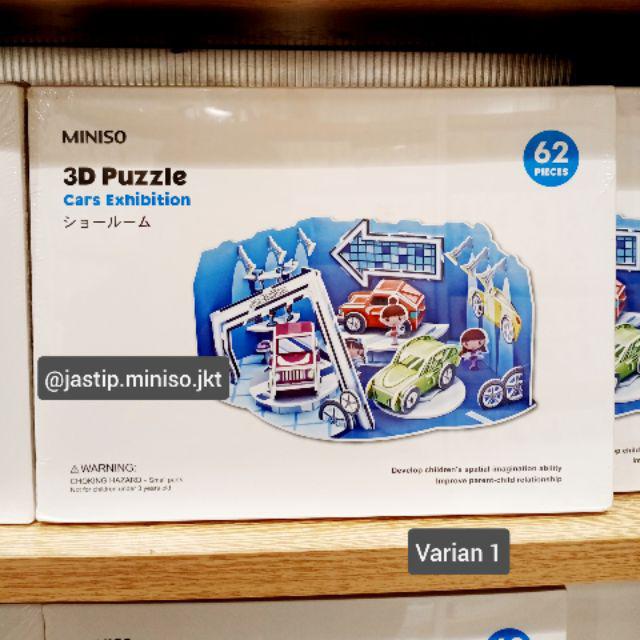 miniso 3d puzzle castle