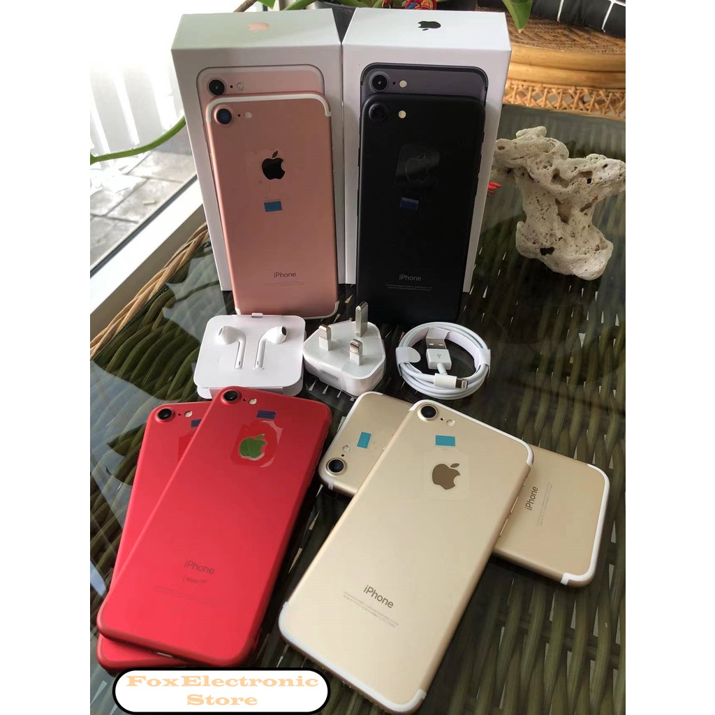 iPhone 7 32GB   Fullset  All Sim Silent Original Second Mulus100% 3utools All Green (Garansi 1 Tahun)-7