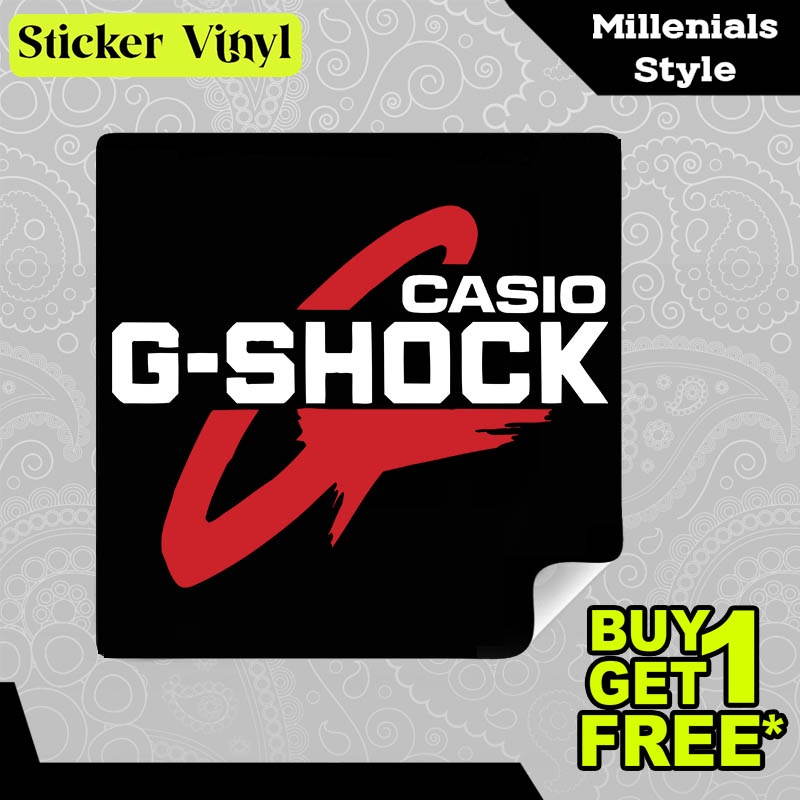 

Stiker Sticker Casio G Shock Gambar Unik Desain Keren dan Kekinian Aesthetic Bahan Vinyl Satuan Anti Air