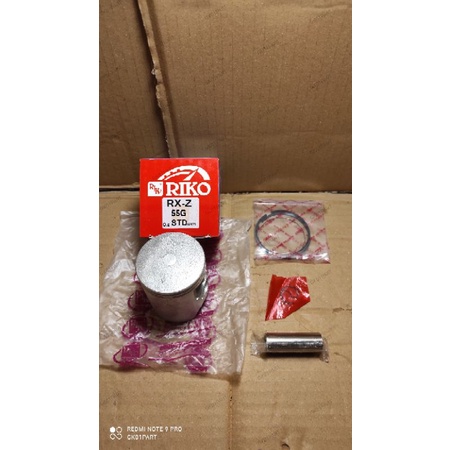 Piston / Seher set Yamaha Rxz / Rzr / Rxz Catalizer / Rxz Deluxe.