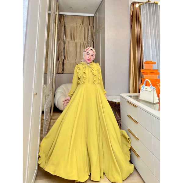 dress rempel dada Shella saukia