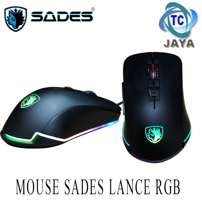 Mouse Sades Lance RGB Gaming